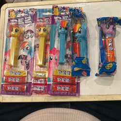 (5)My Little Pony PEZ Dispensers 
