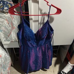 Sparkly Blue Dress