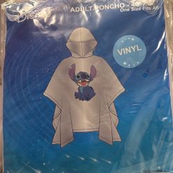 Disney Stitch Adult Poncho - One Size