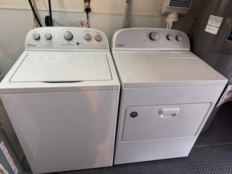 Washer and dryer