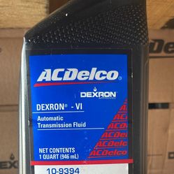 Acdelco Dexron Vi Transmission Fluid 6 Quarts