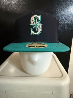 New Era 59FIFTY MLB Hall of Fame Collabo Seattle Mariners Navy 1(contact info removed) 7 1/4