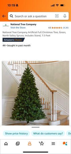 Artificial Christmas Tree - Like New