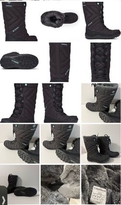Girls Boots size 3 Columbia Waterproof Winter Snow Boots