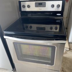 Whirlpool Stainless Electric Stove 