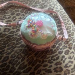 Claire’s Girls Confetti Cupcake Bag