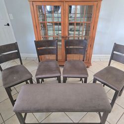 Dining Chairs + Bench