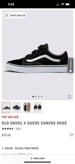 Vans Old Skool Velcro Mens 8.5 for Sale in Chula Vista, CA - OfferUp