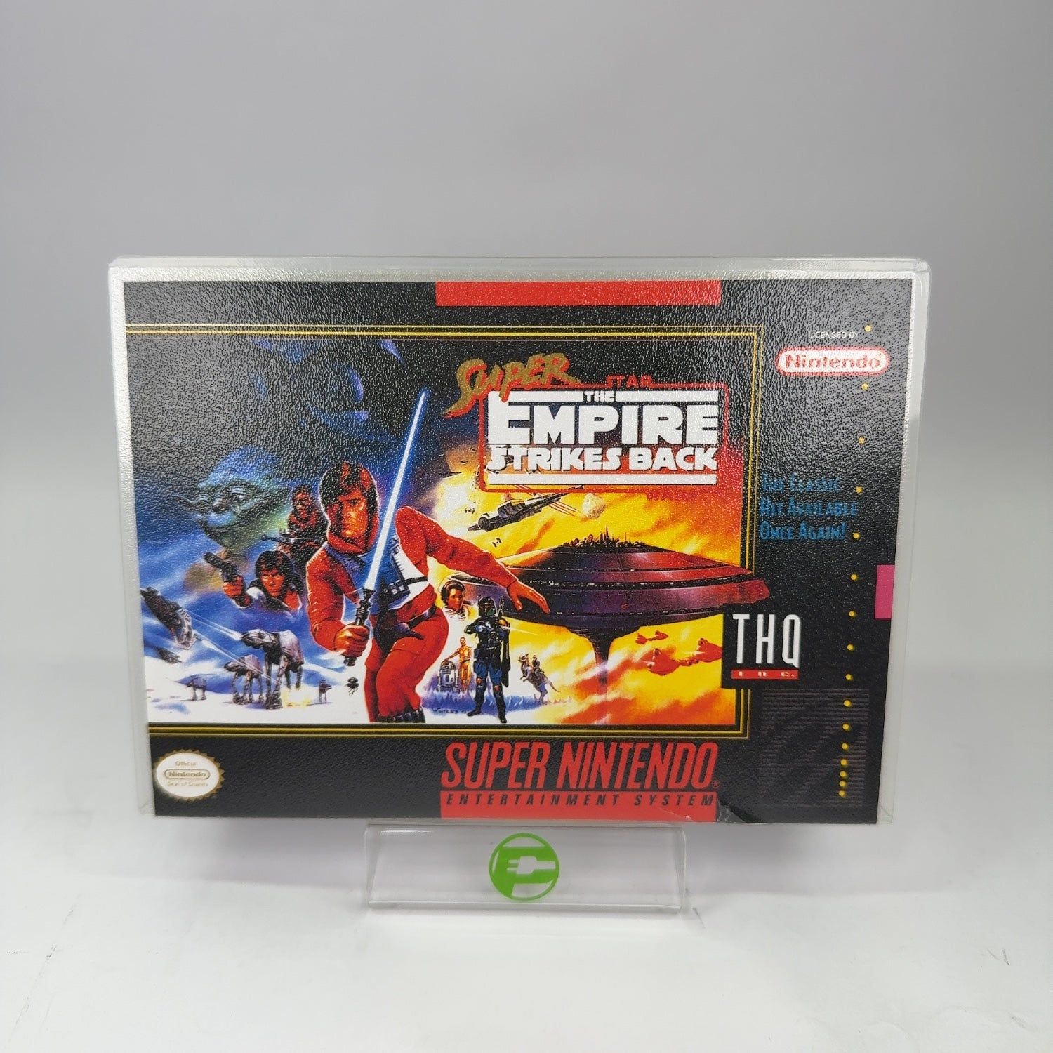 Super Star Wars Empire Strikes Back (Super Nintendo SNES, 1993)