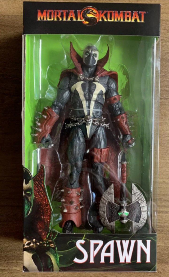 McFarlane Mortal Kombat Spawn with Axe Collectible Action Figure Toy