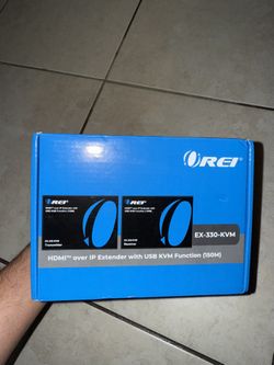 OREI KVM HDMI Over Ethernet Extender Balun Over 