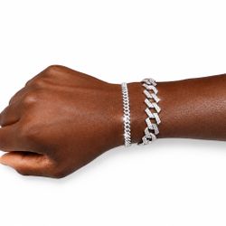 Moissanite Cuban Bracelet 