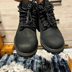 Black Toddler Timbs Sz 7