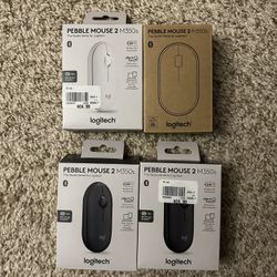 Logitech Pebble Mouse 2 M350S (4 of them)