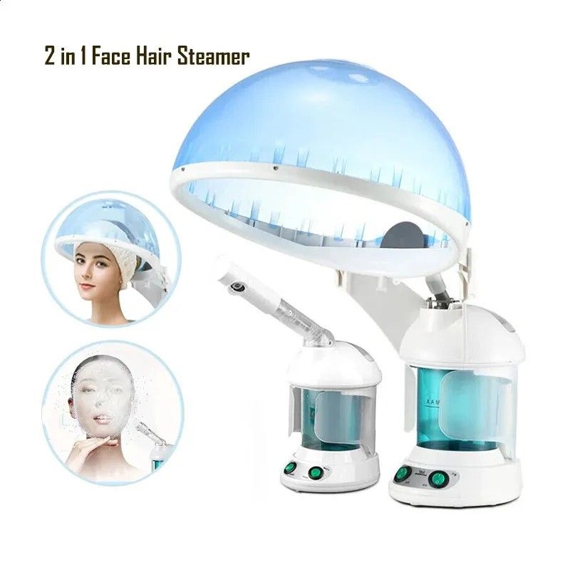 Facial Steamer Ozone Steamer with 360° Rotatable Arm Professional w/Bonnet Hood