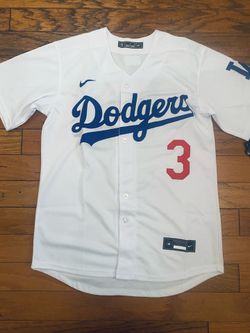 White Los Angeles Dodgers Edwin Diaz World Series jersey