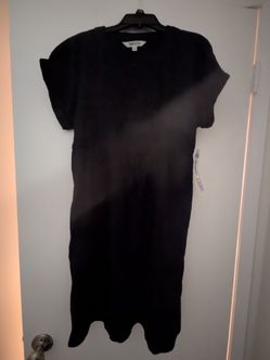 Black Short Sleeve Dress