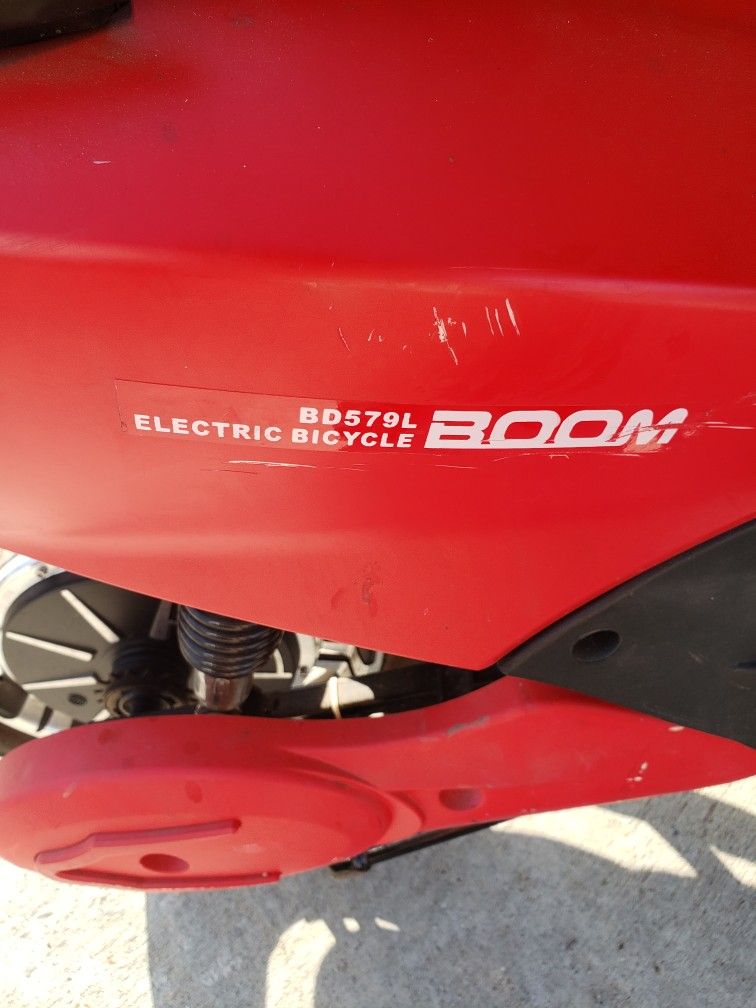 bd579l boom electric bicycle Buy Cirkit LED Moped Scooter 500W 48V The Dremax Ebike combines power 500 Watt Speedster Electric Moped