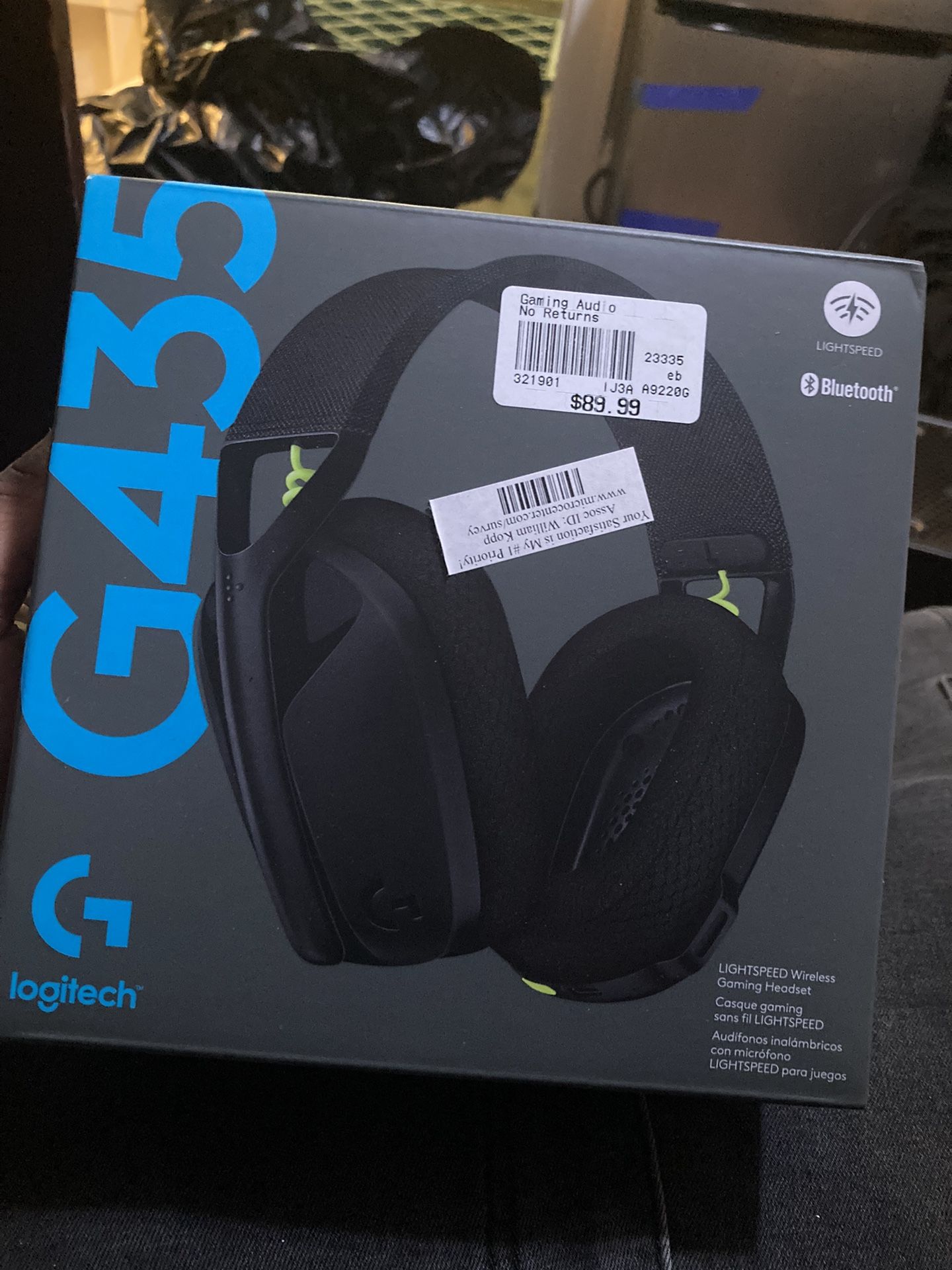 Logitech G435