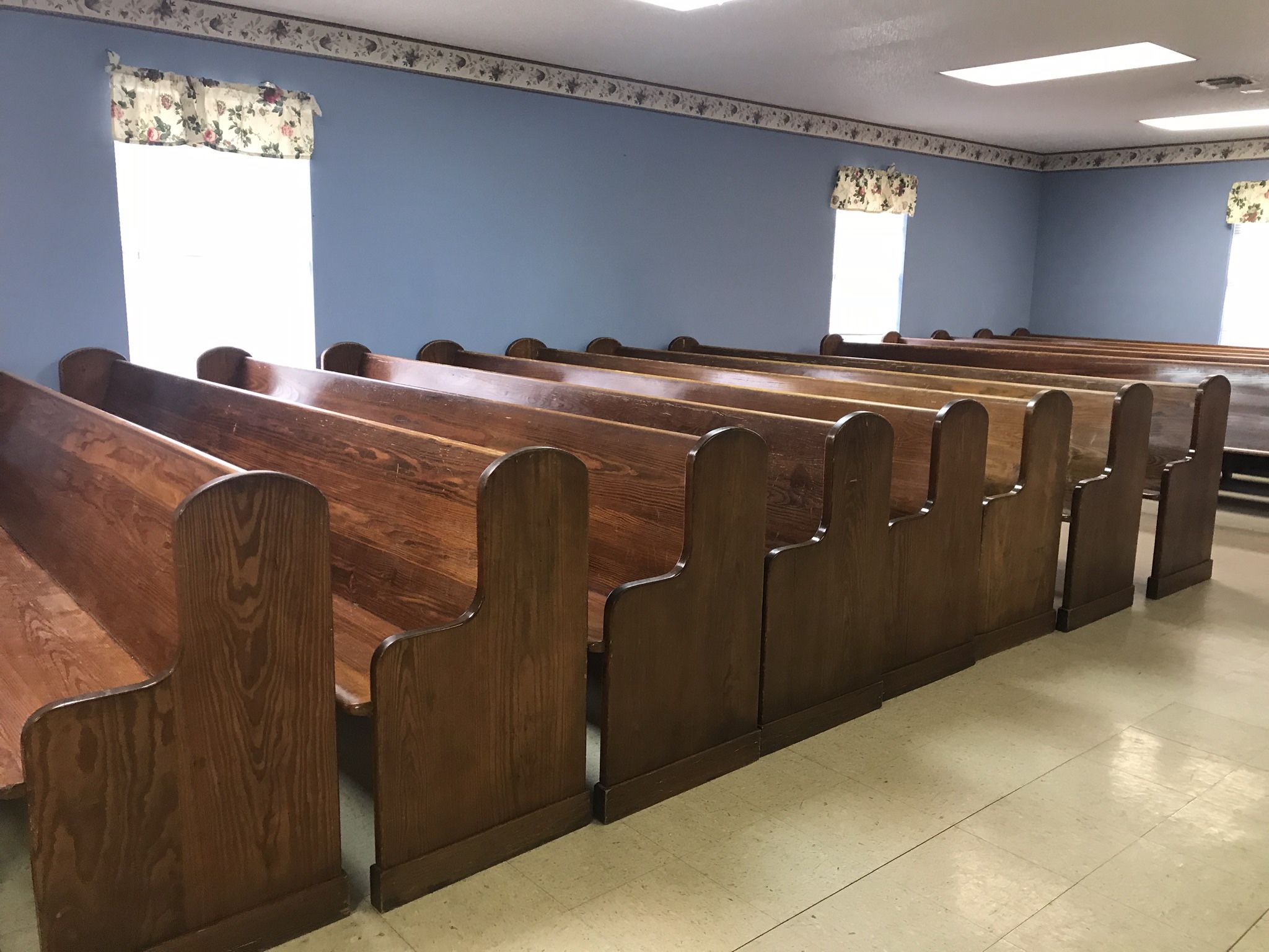 CHURCH PEWS