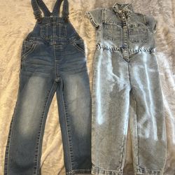 3T/4T overall outfits