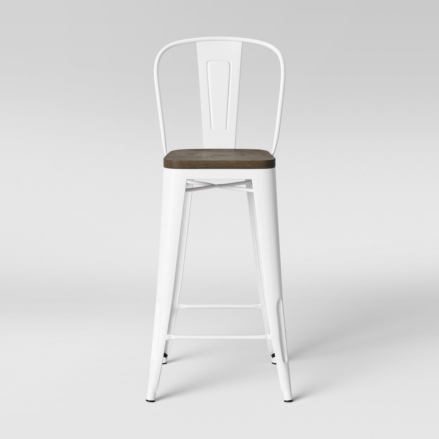 Carlisle Barstool with Wood Seat PACK OF 2 - Threshold™