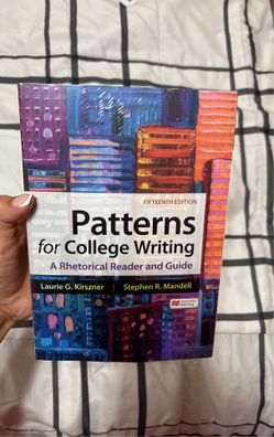 Patterns For College Writing: A Rhetorical Reader and Guide 15th Edition