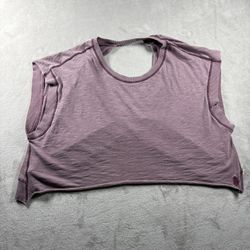 Free People We The Free Women’s S Purple Oversized T-shirt Boho Next Level #8F