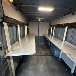 Commercial van shelves ( transit/sprinter/promaster)