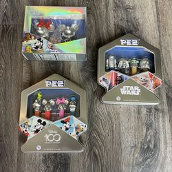 Mickey Mouse Disney Star Wars Pez candy Dispensers 