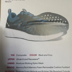 Fusion Flex Work Shoes 11.5