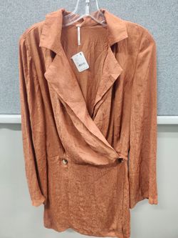 Free People Cinnaber Wrap Dress Size XS