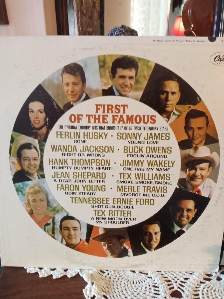 Vinyl Long Play Record Collection