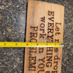 Barn Burner Products LET ME DROP EVERYTHING... PROBLEM 4x9.5"