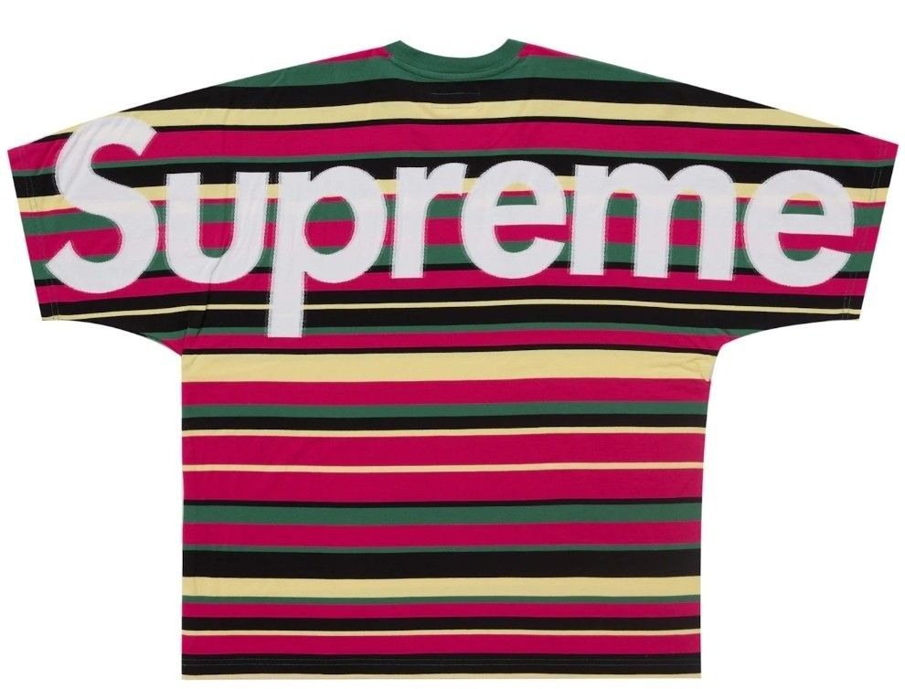 Supreme Intarsia S/S Logo Top Size Large 