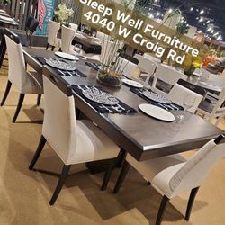 🇺🇸 ✨️ Dining Table Chair Sets! Furniture Sectionals, Queen Bedrooms Avail 