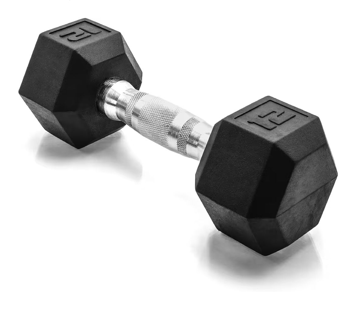 CAP Barbell Coated Hex Dumbbell Weight