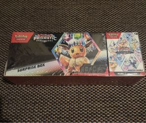 Pokemon TCG Prismatic Evolutions Surprise Box Booster Bundle Sam’s Club New Sealed
