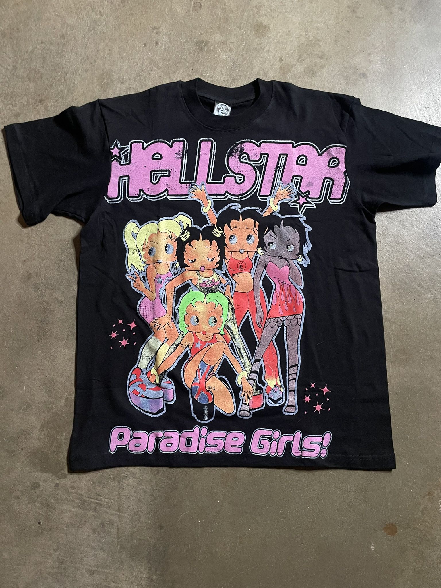 BLACK HELLSTAR TEE