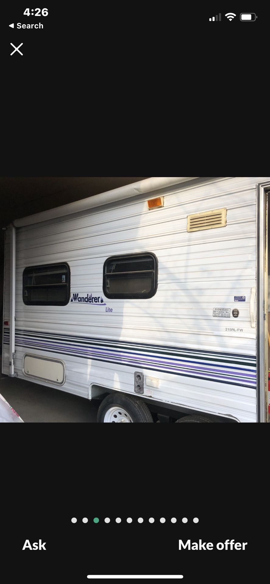 RV Power Wash & Roof Seal & Recoating