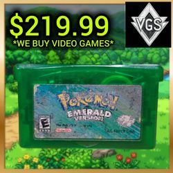 Pokemon Emerald Version Nintendo GBA Game Boy Advance Cartridge Only 2005