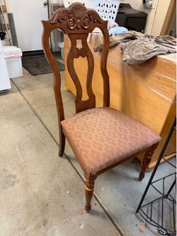 All wood dinning room chairs