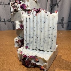 All Natural Reiki Infused Rose Soap 