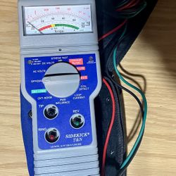 Tempo Sidekick 7b and T&N tester Tested And Carrrying Case