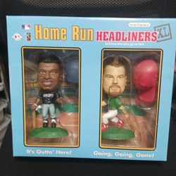 KEN GRIFFEY JR and MARK  McGWIRE  FIGURES