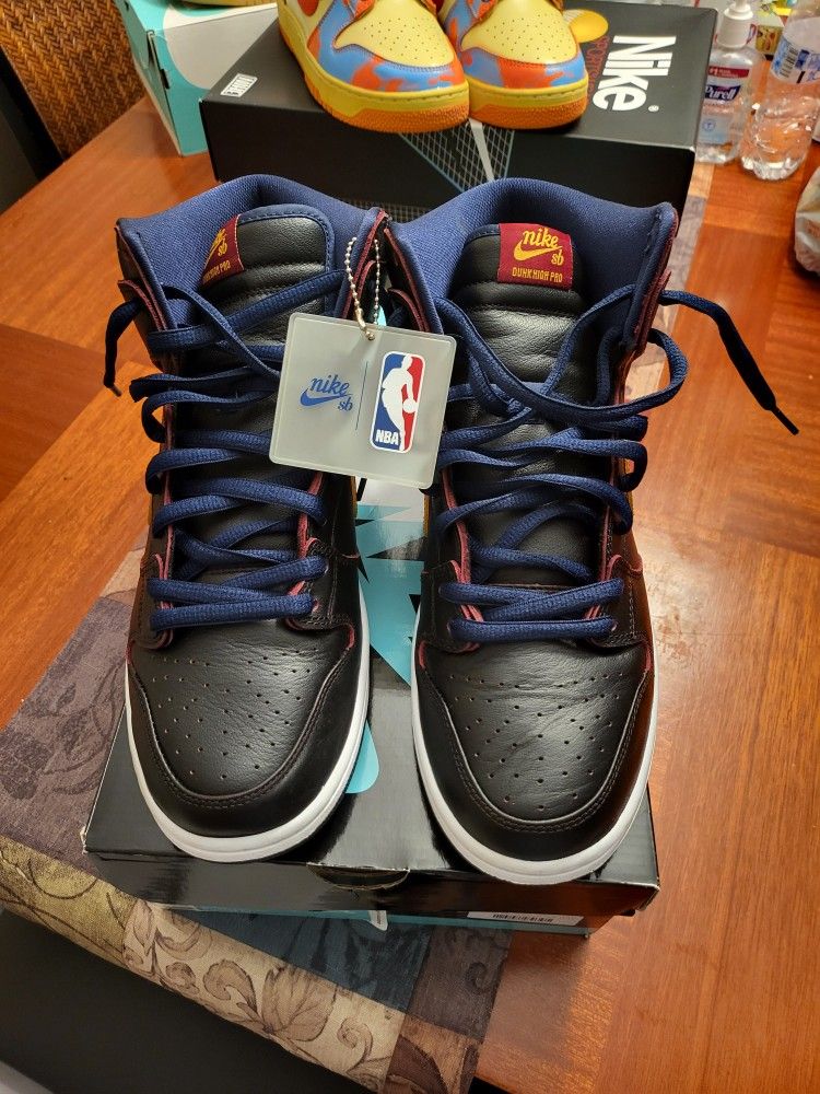 Nike SB Dunk High NBA/Cavs Size 11 (With Scratch Off Colors)