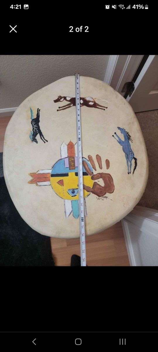 Authentic Native Taos Drum