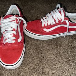 Used Red Vans 