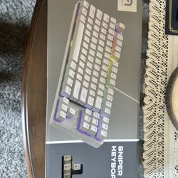 Atrix Sniper Keyboard White 