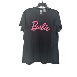 Barbie Black and Pink Womens Shirt Size XLarge